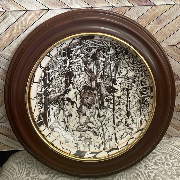 Where Paths Cross Diana Casey Silent Journey The Bradford Exchange 1994 Plate 8" - Picture 1 of 5
